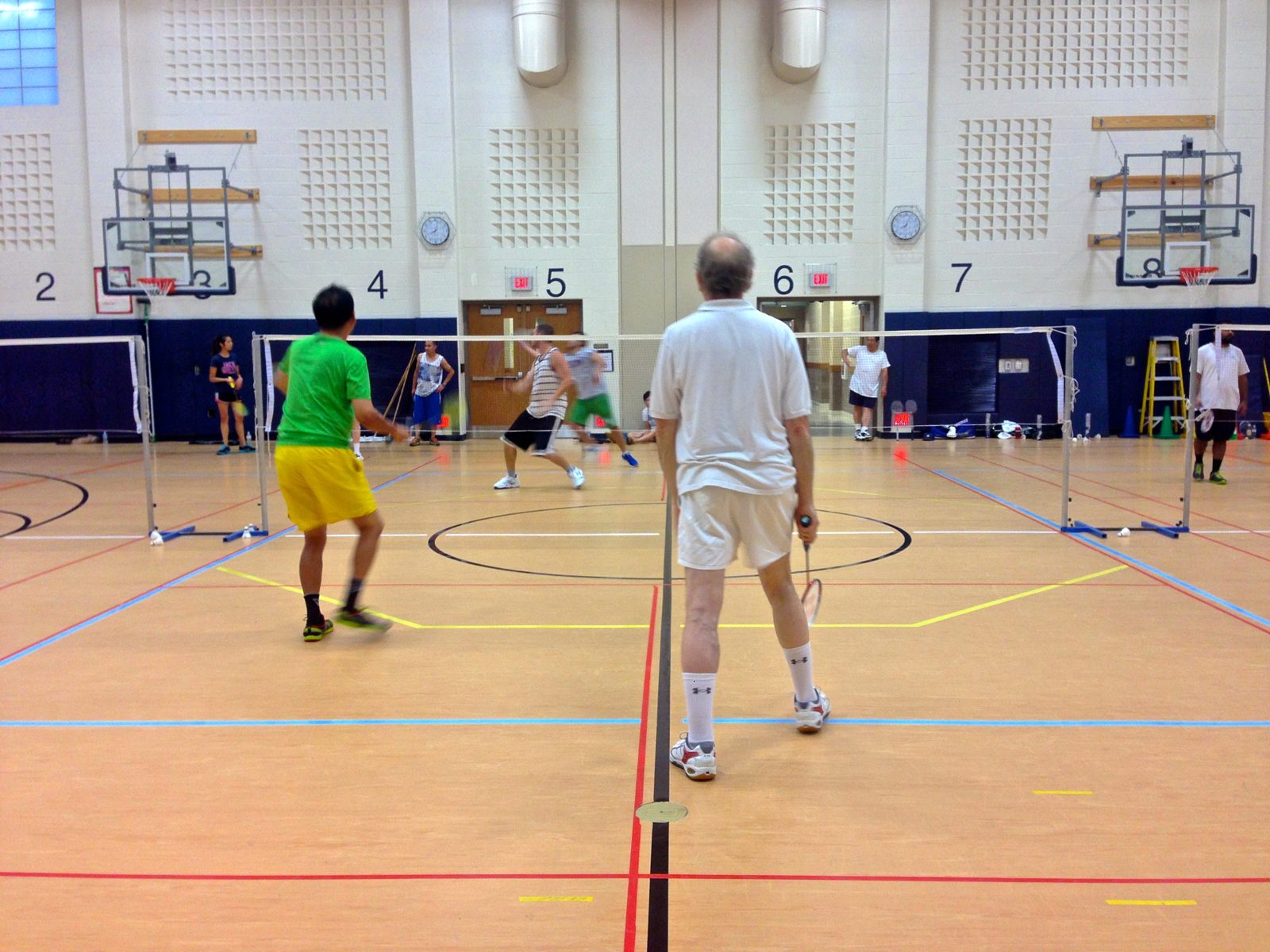 Doubles rally at Cheltenham Elementary